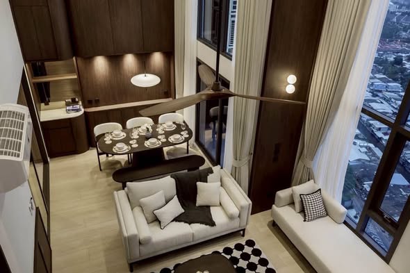 living room of Life Rama 4 – Asoke