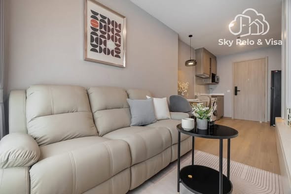 living room of Life Rama 4 – Asoke