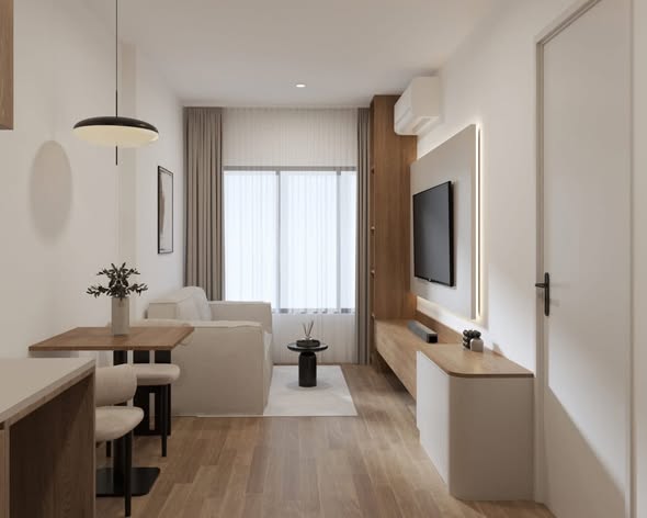 living room of Life Rama 4 – Asoke