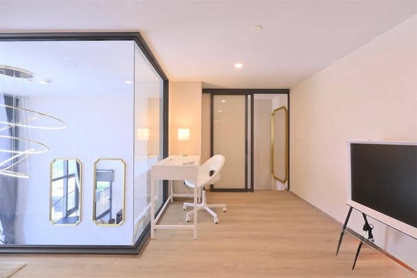 living room and room interior of Life Rama 4 – Asoke