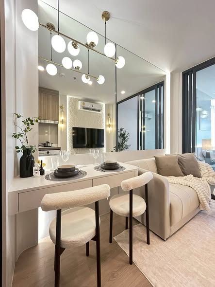 living room and room interior of Life Rama 4 – Asoke
