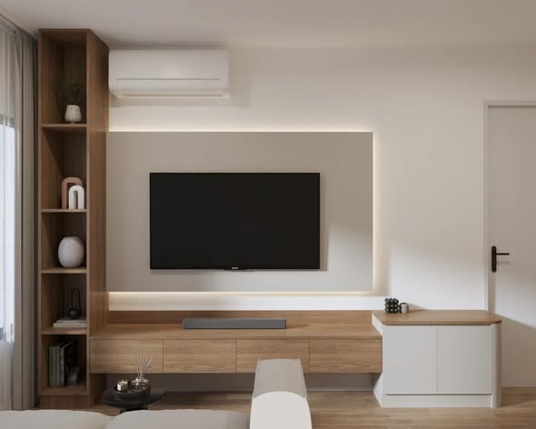 living room and room interior of Life Rama 4 – Asoke