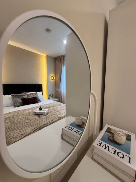 bedroom of Lumpini Condo Town Bodindecha-Ramkhamhaeng