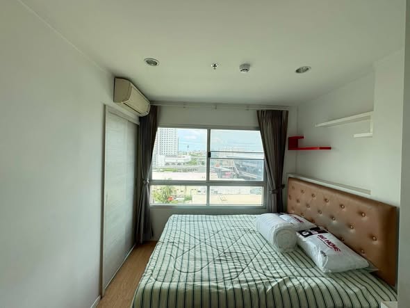 bedroom of Lumpini Place Srinagarindra – Hua Mak Station
