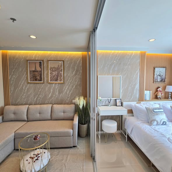bedroom of Lumpini Seaview Jomtien