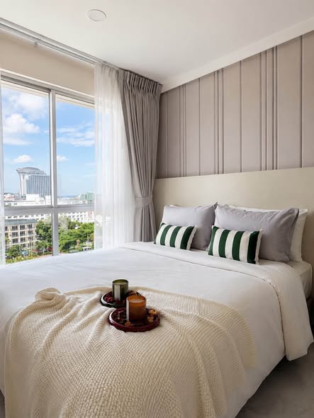 bedroom of Lumpini Ville Naklua – Wong Amat.