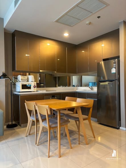 kitchen of Menam Residences Condominium