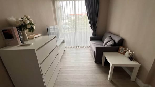 bedroom of Metro Luxe Ratchada