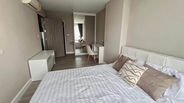 bedroom of Metro Luxe Ratchada