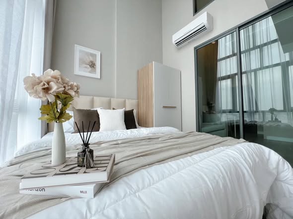 bedroom of Metro Sky Prachachuen