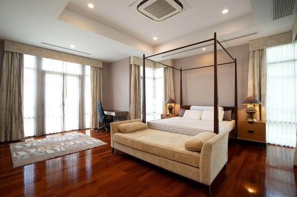 bedroom of MooBaan Sansiri