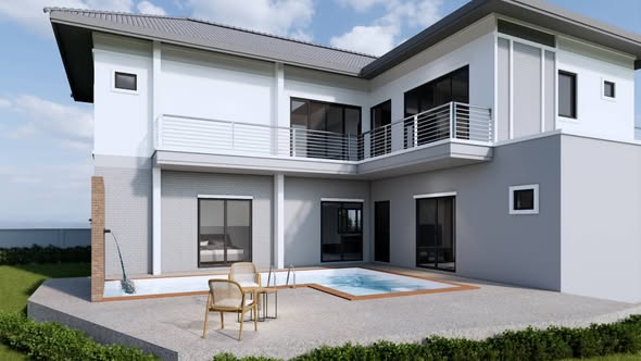 room interior of New pool Villa