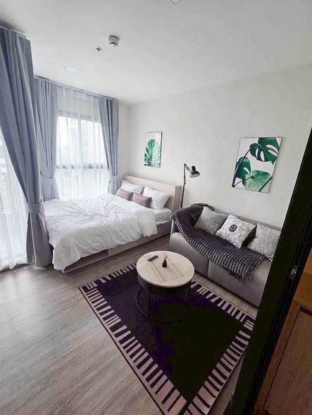 bedroom and living room of NIA by Sansiri