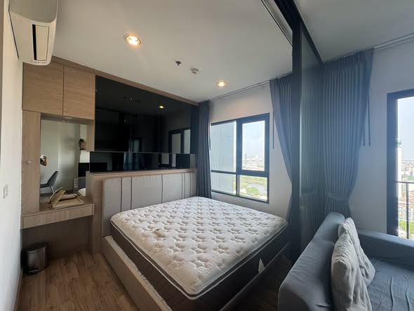 bedroom of Niche MONO Sukhumvit Bearing