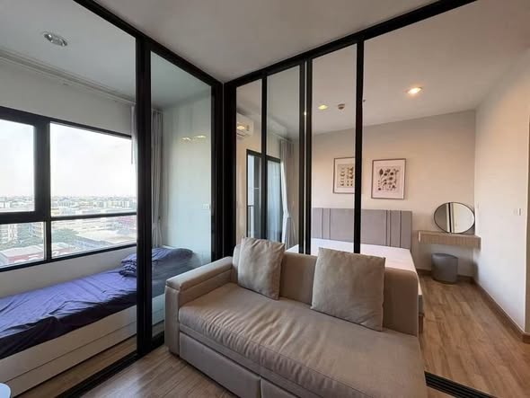 bedroom and living room and room interior of Niche MONO Sukhumvit Bearing