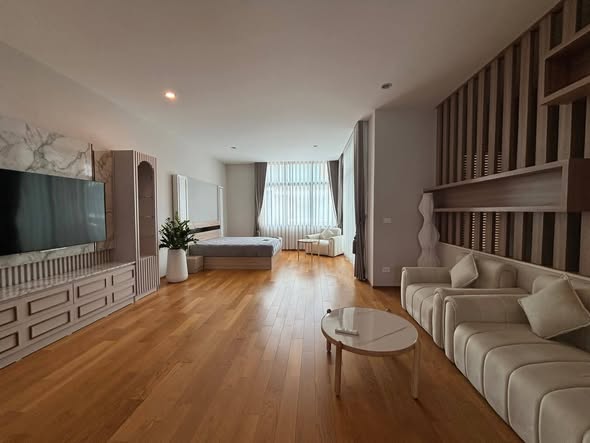 living room and room interior of Nirvana Define Srinakarin-Rama9
