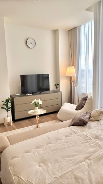 bedroom of Noble Form Thonglor โนเบิล ฟอร์ม ทองหล่อ
