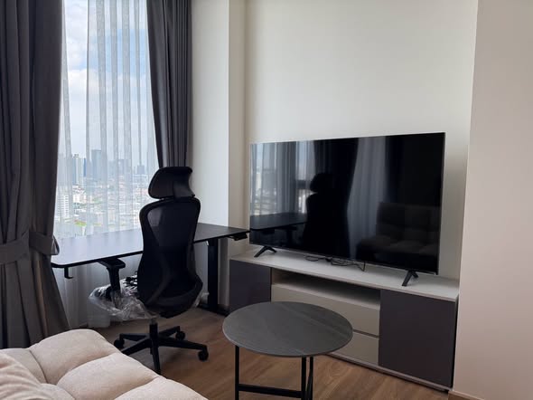 living room of Noble Form Thonglor โนเบิล ฟอร์ม ทองหล่อ