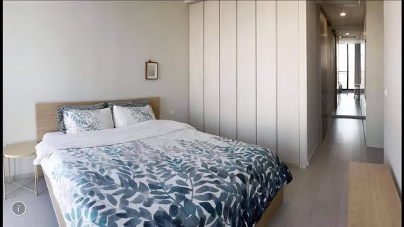 bedroom and room interior of Noble Ploenchit