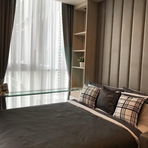 bedroom of Noble Revolve Ratchada 1