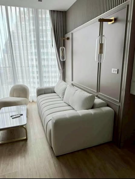 living room and bedroom of Noble State Sukhumvit 39