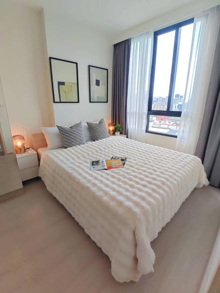 bedroom of NUE Noble Ratchada Lat Phrao (นิว โนเบิล รัชดา ลาดพร้าว)