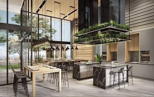 kitchen of NUE Noble Srinakarin Lasalle นิว โนเบิล ศรีนครินทร์ – ลาซาล
