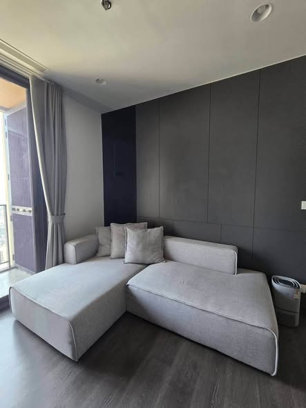 bedroom and living room of Oka Haus