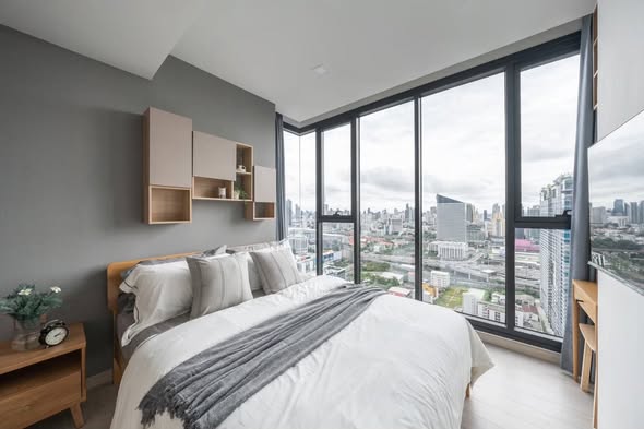bedroom of One9Five Asoke – Rama 9