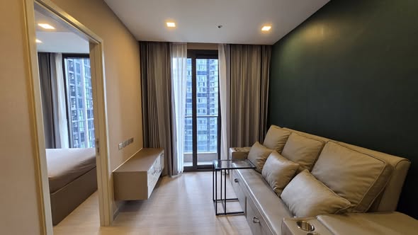 bedroom of One9Five Asoke – Rama 9