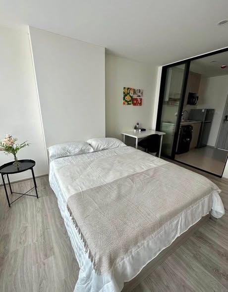 bedroom of Origin Play Sri Udom Station (Sales gallery) – ออริจิ้น เพลย์ ศรีอุดม สเตชั่น (สำนักงานขาย)