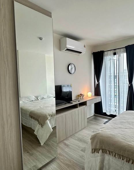 bedroom of Origin Play Sri Udom Station (Sales gallery) – ออริจิ้น เพลย์ ศรีอุดม สเตชั่น (สำนักงานขาย)