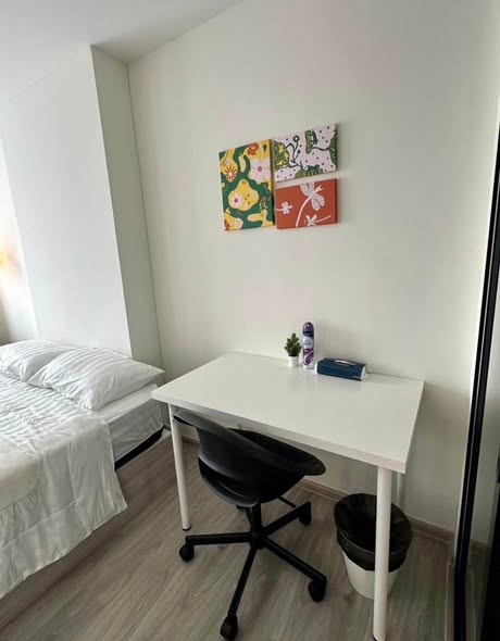 bedroom of Origin Play Sri Udom Station (Sales gallery) – ออริจิ้น เพลย์ ศรีอุดม สเตชั่น (สำนักงานขาย)