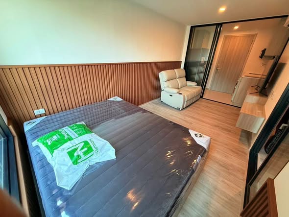 bedroom of Origin Play Sri Udom Station (Sales gallery) – ออริจิ้น เพลย์ ศรีอุดม สเตชั่น (สำนักงานขาย)
