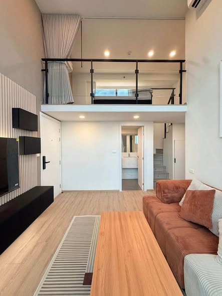 bedroom and living room and room interior of Origin Plug & Play Nonthaburi Station
