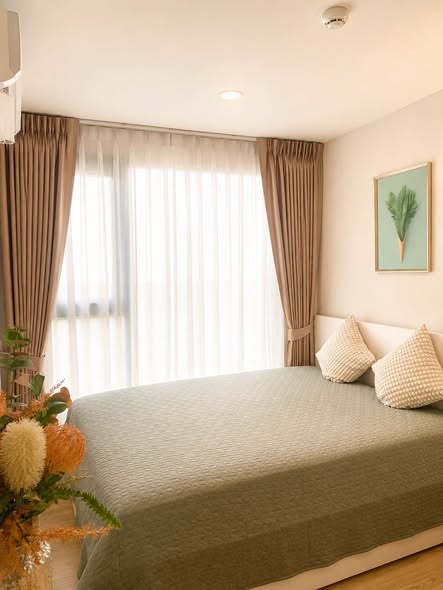 bedroom of Origin Plug&Play Ramkhamhaeng Triple Station