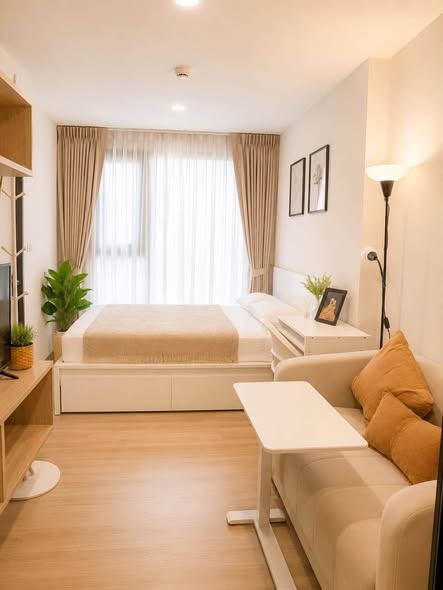 bedroom of Origin Plug&Play Ramkhamhaeng Triple Station