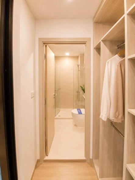 bedroom and room interior and bathroom of Origin Plug&Play Ramkhamhaeng Triple Station