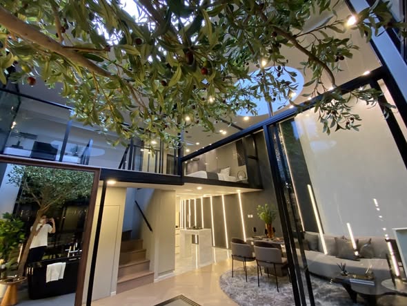 living room and room interior of Origin Thonglor World (ออริจิ้น ทองหล่อ เวิลด์)