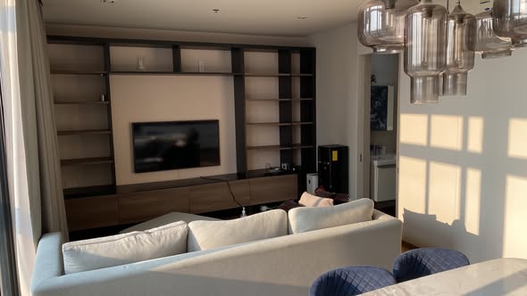 living room of Park Origin Phrom Phong
