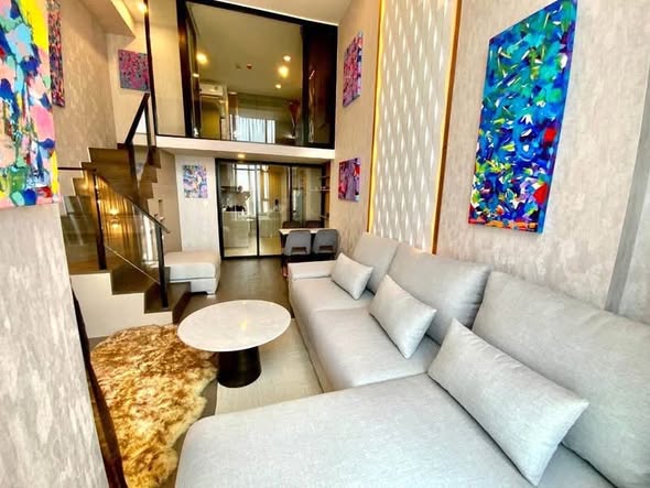 living room of Park Origin Ratchathewi