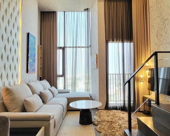 living room of Park Origin Ratchathewi