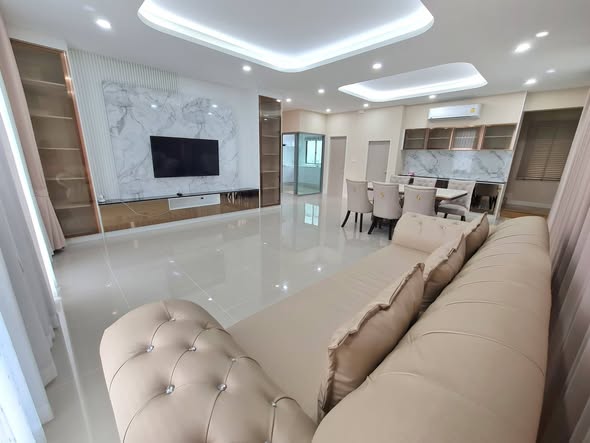 living room of Perfect Place Rama 9 – KrungthepKreetha