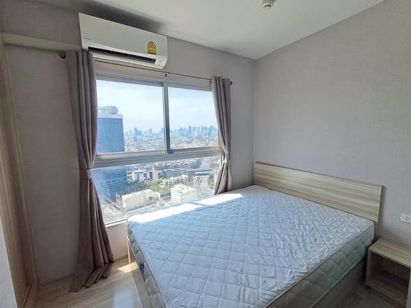 bedroom of Plum Condo Ramkhamheng Station