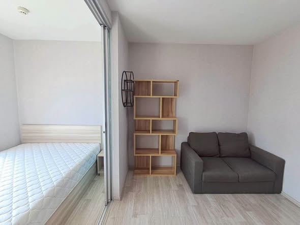 bedroom of Plum Condo Ramkhamheng Station