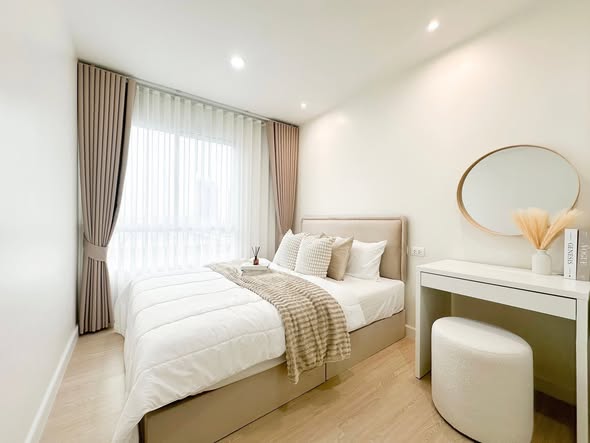 bedroom of Premsiri Botique Park Condominium