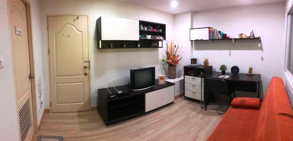living room of Premsiri Botique Park Condominium