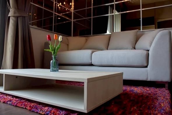 living room and room interior of Q Asoke