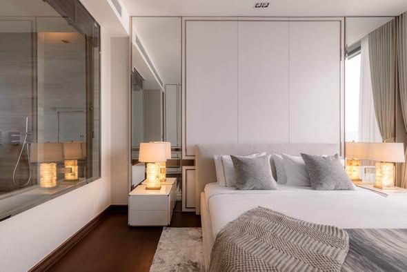 bedroom of Q1 Sukhumvit Condo by Q House