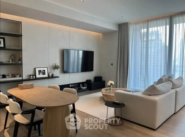 living room of Q1 Sukhumvit Condo by Q House